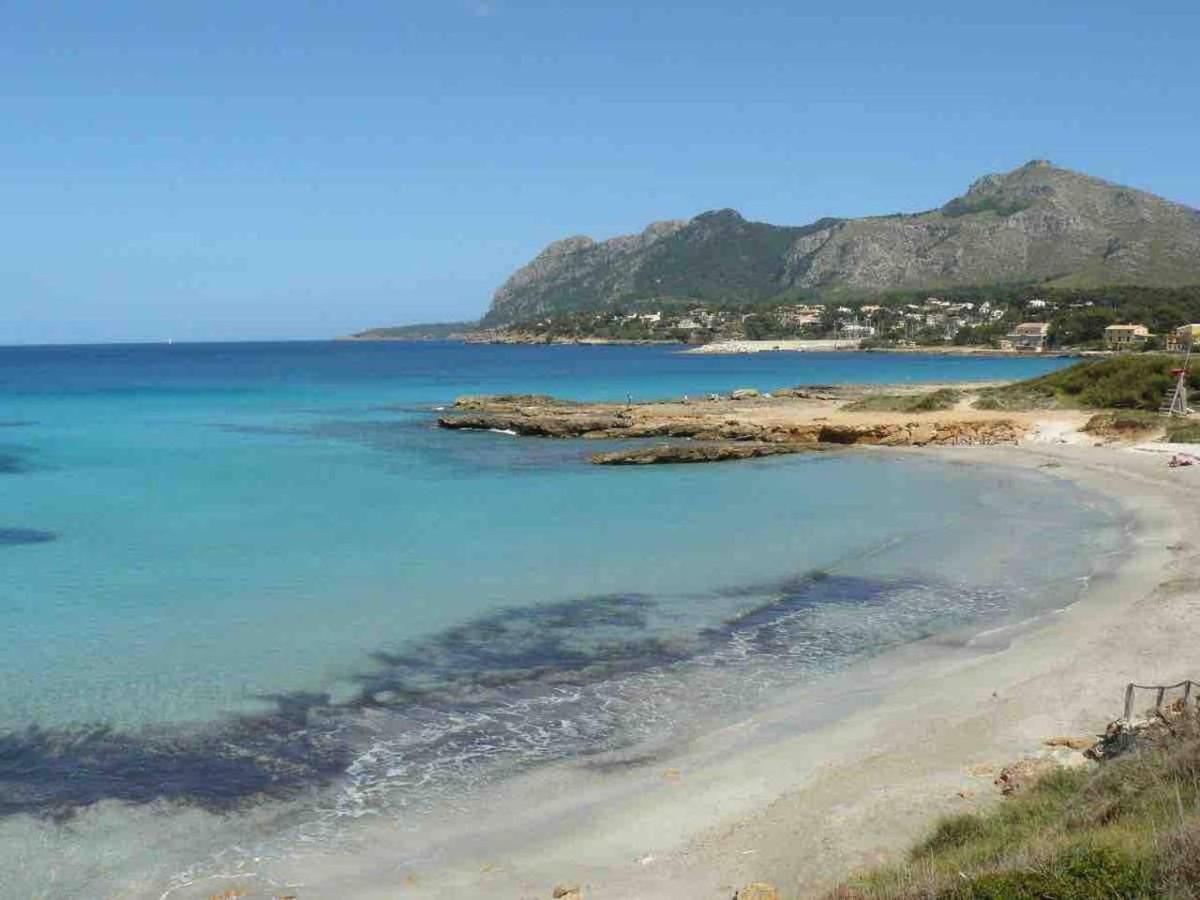 Aquamarina Beach Alcúdia Esterno foto